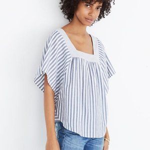 Madewell Butterfly Top in Stripe Play